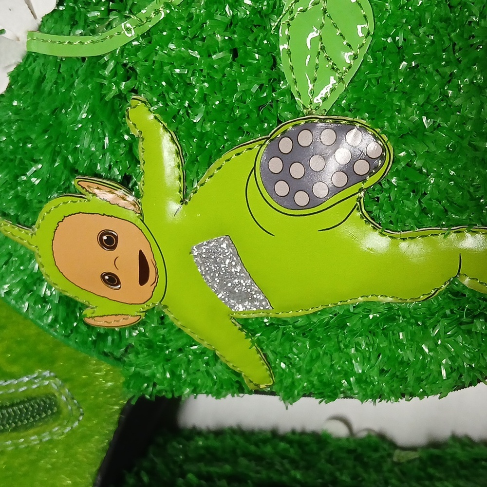 Dolls Kill x Teletubbies Platform Boots Multicolor Fur & Turf Kawaii RARE Size 6 - Picture 15 of 16